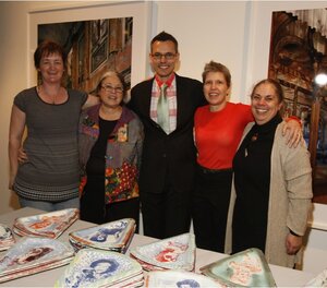 with Beth Kendall, Matt Nolen, Linda Casbon and Phyllis Kudder Sullivan, 2008