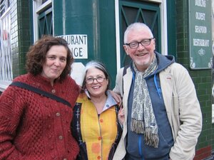 with Henry Pim and Caroline Madden in Dublin, 2011