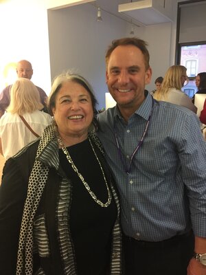 with Dean Dominic Brewer, NYU, 2017